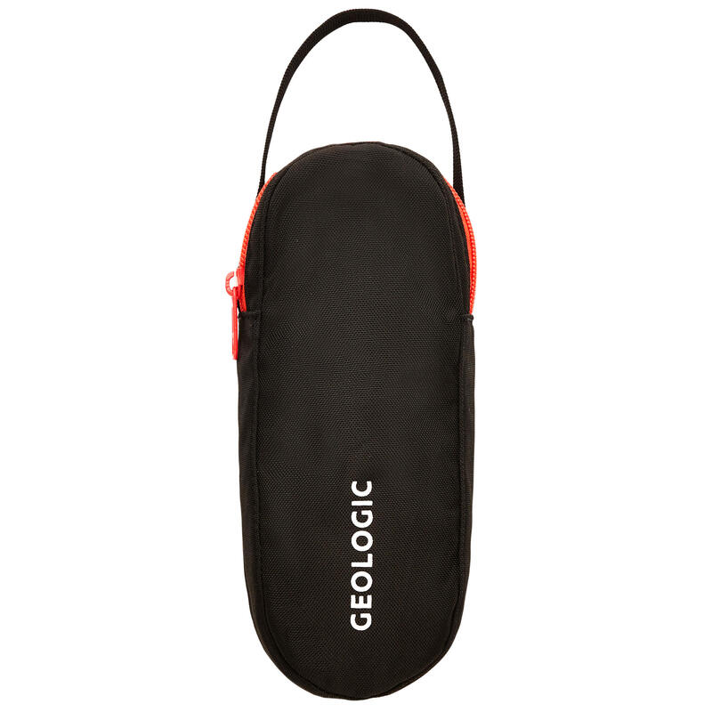 Poza GEANTĂ FLEXIBILĂ PENTRU 3 BILE DE PETANQUE NEGRU ȘI ROȘU - imagine mare 2