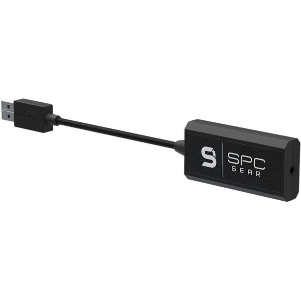 Poza Casti Gaming SPC Gear VIRO Plus, Microfon, Jack 3.5mm/USB (Negru)