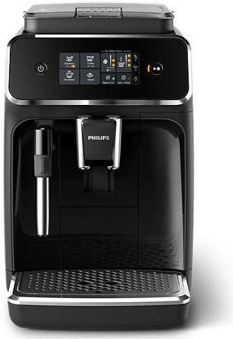 Poza Espressor Automat Philips Series 2000 EP2221/40, 15 bar, 12 Setari de macinare, Afisaj tactil, Rezervor 1.8 l, Setare Eco (Negru lucios)