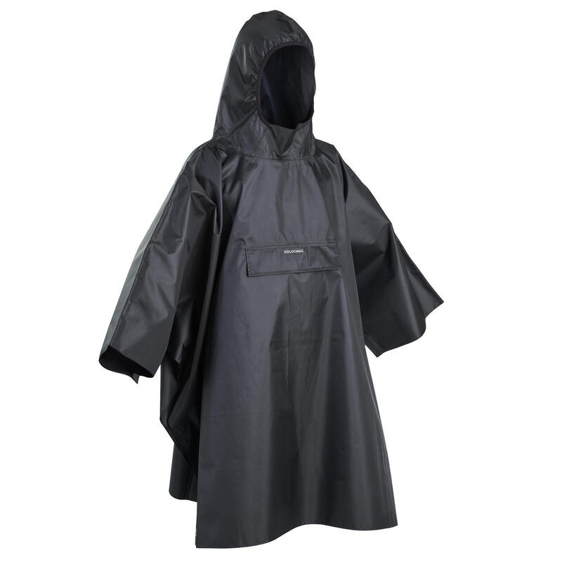 Poza Poncho Glenarm Negru copii - imagine mare 1