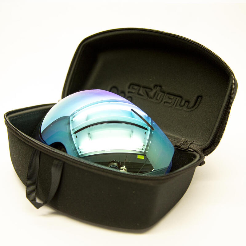 Poza Suport ochelari schi/snowboard B500 Negru - imagine mare 2