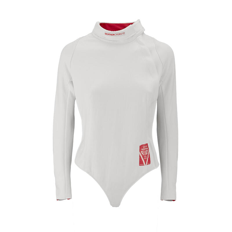 Poza Jachetă scrimă 800N dreptaci Damă - imagine mare 2