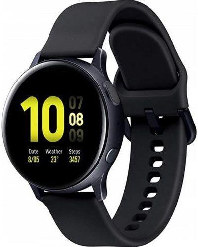 Poza Smartwatch Samsung Galaxy Watch Active 2 SM-R835, Procesor Dual-Core 1.15GHz, Super AMOLED 1.2", 1.5GB RAM, 4GB Flash, Bluetooth, Wi-Fi, 4G, Carcasa Aluminiu, Bratara Cauciuc 40mm, Rezistent la apa si praf, Tizen (Negru)