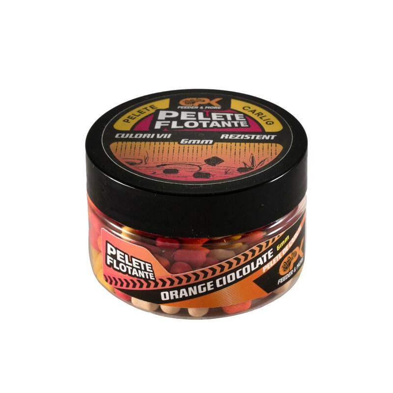 Poza PELETE Flotante CPK Feeder Pop Up Dumbell PORTOCALA & CIOCOLATA 6mm 20 GR - imagine mare 2