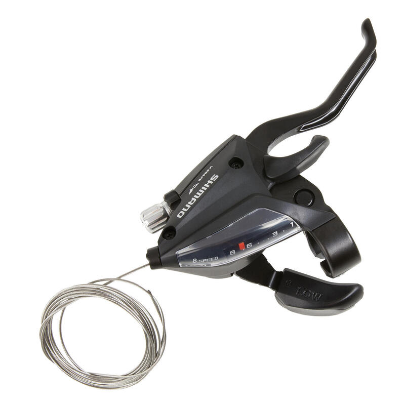 Poza Manetă schimbător față SHIMANO 8 viteze + etrier frână - imagine mare 2