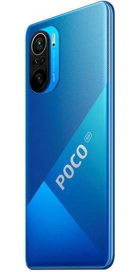 Poza Telefon Mobil Poco F3, Procesor Qualcomm SM8250-AC Snapdragon 870 Octa Core, AMOLED Capacitive touchscreen 6.67", 6GB RAM, 128GB Flash, Camera Tripla 48+8+5MP, Wi-Fi, 5G, Dual Sim, Android (Albastru)