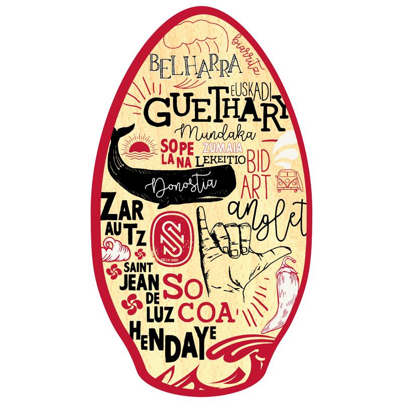 Poza Placă Skimboard din lemn 23 - imagine mare 2