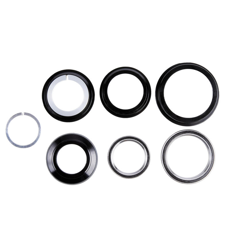 Poza Direcție semi-integrată 1.5" - 1"1/8 pivot conic ZS44/28.6 ZS56/40 Negru - imagine mare 2