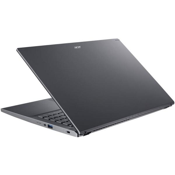 Poza Laptop Acer Aspire 5 A515-57G (Procesor Intel® Core™ i5-1235U (12M Cache, up to 4.40 GHz, with IPU) 15.6" FHD, 8GB, 512GB SSD, nVidia GeForce MX550 @2GB, Gri) - imagine mare 4