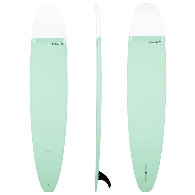 Poza Placă longboarrd surf 900 nose rider 9'4" + 1 înotătoare - imagine mare 7