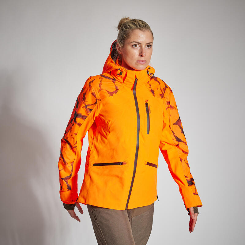 Poza Jachetă SUPERTRACK 500 impermeabilă fluorescentă Bărbați - imagine mare 2