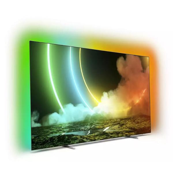 Poza Televizor OLED Philips 139 cm (55") 55OLED706/12, Ultra HD 4K, Smart TV, Android TV, WiFi, CI+