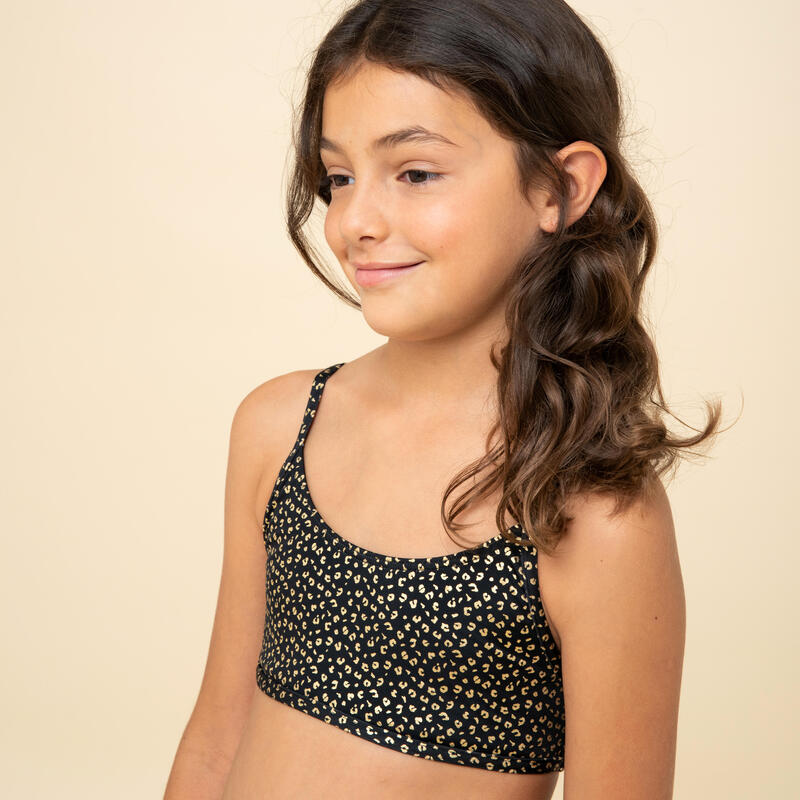 Poza Bustieră de baie ZOE 100 Negru Fete - imagine mare 2