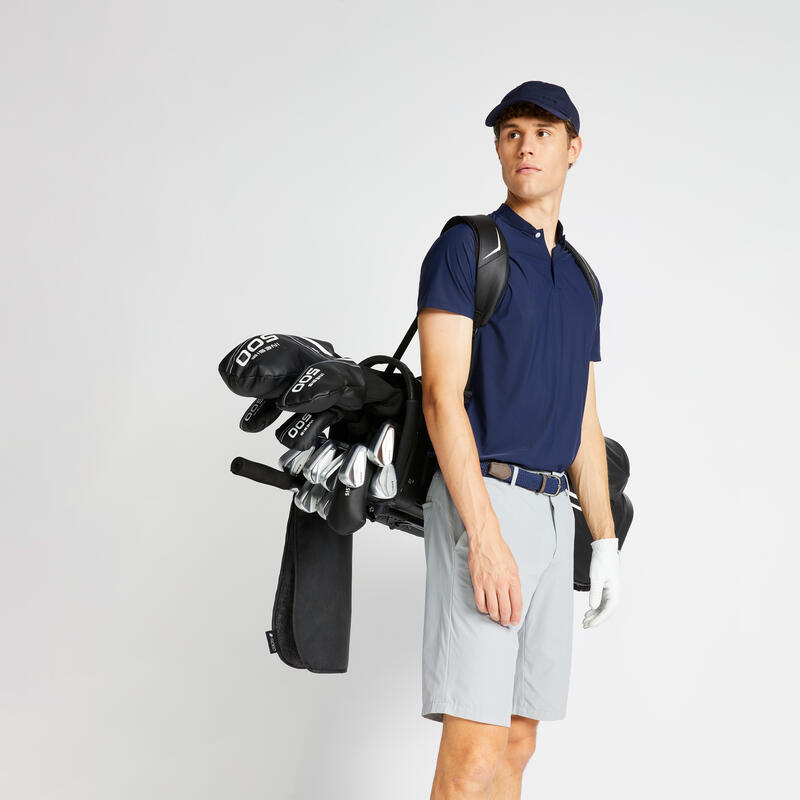 Poza Tricou Polo Golf Ultralight bleumarin Bărbați - imagine mare 1