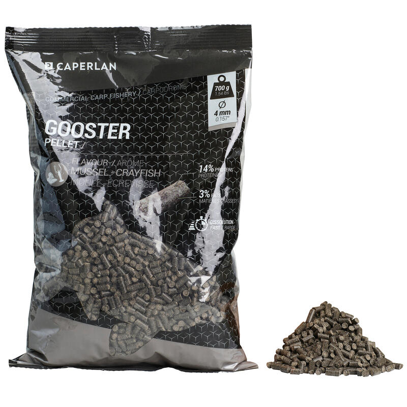 Poza Pelete Gooster 4MM 0,7KG pescuit la crap/staționar - imagine mare 1