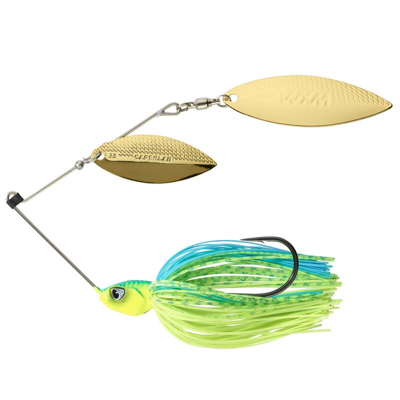 Poza SPINNERBAIT SPINO PK 14G ALBASTRU CHARTREUSE - imagine mare 2