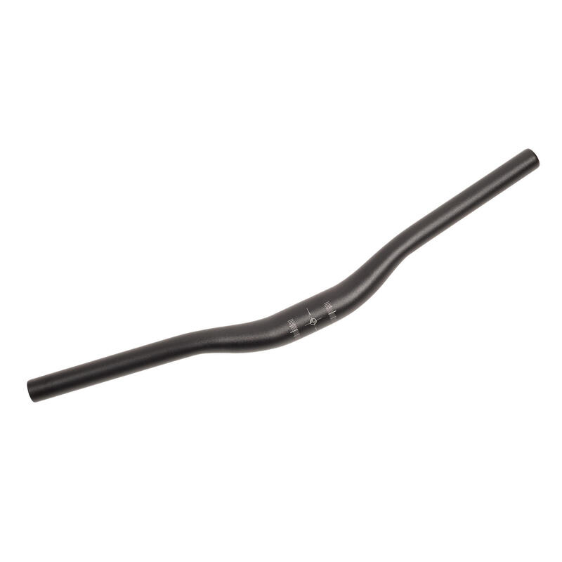 Poza Ghidon bicicletă oraș 31.8mm 520mm Elops Speed 500 Negru - imagine mare 2