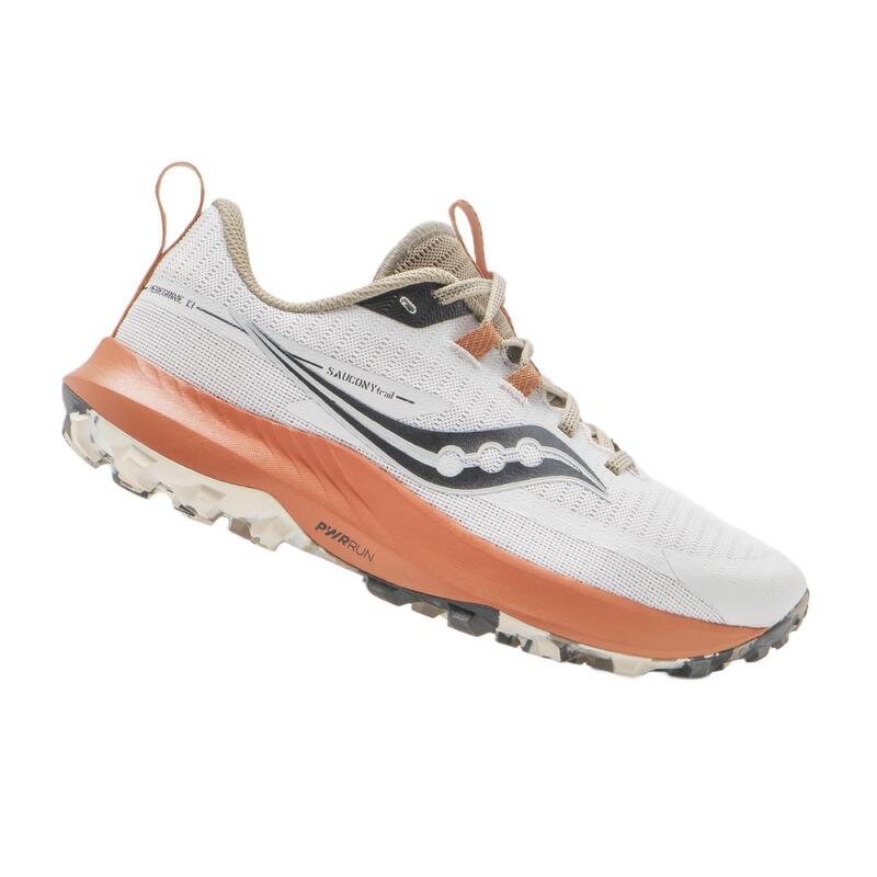 Poza ÎNCĂLȚĂMINTE ALERGARE TRAIL RUNNING SAUCONY PEREGRINE 13 W FOG ZENITH DAMĂ - imagine mare 2