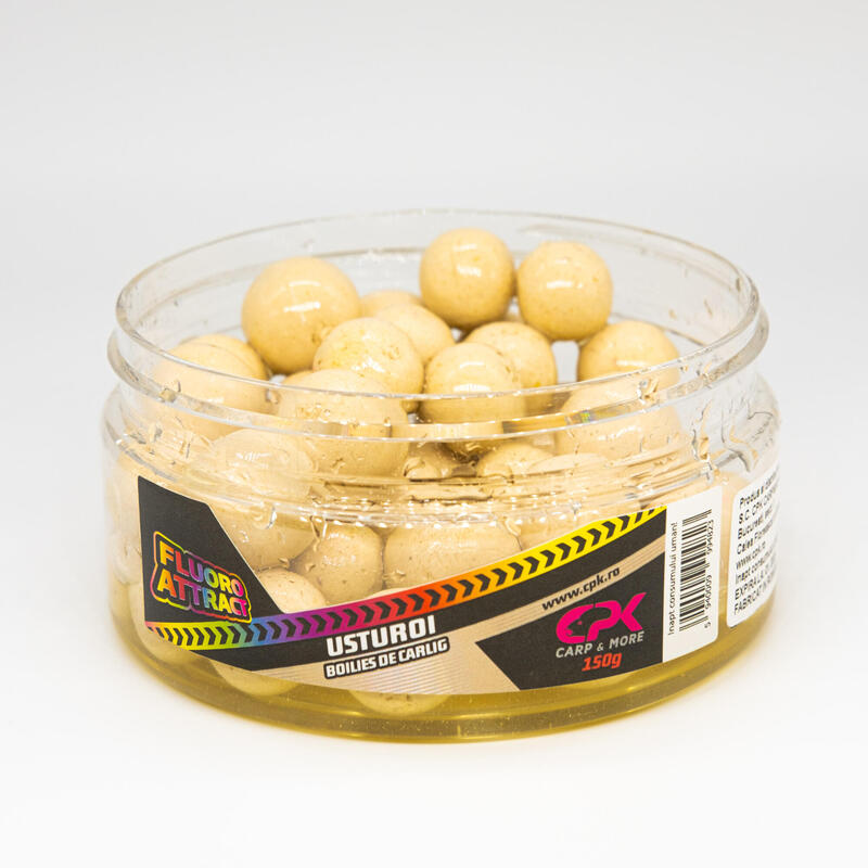 Poza BOILIES CARLIG FLUORO ATRACT -USTUROI 160R 16/20MM - imagine mare 2