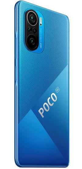 Poza Telefon Mobil Poco F3, Procesor Qualcomm SM8250-AC Snapdragon 870 Octa Core, AMOLED Capacitive touchscreen 6.67", 6GB RAM, 128GB Flash, Camera Tripla 48+8+5MP, Wi-Fi, 5G, Dual Sim, Android (Albastru)