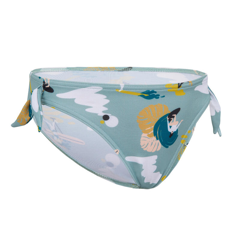 Poza Slip de baie TANIA 100 Kaki Fete - imagine mare 2