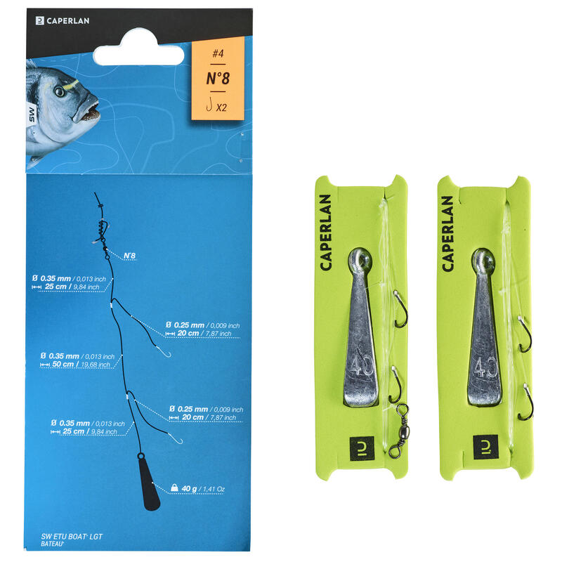 Poza Forfac pescuit din ambarcațiune SW ETU BOTT LGT x2 - imagine mare 2