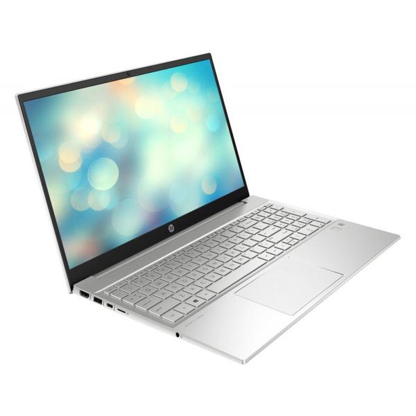 Poza Laptop HP Pavilion 15-eg2027nq (Procesor Intel® Core™ i5-1235U (12M Cache, up to 4.40 GHz, with IPU) 15.6" FHD, 16GB, 512GB SSD, nVidia GeForce MX550 @2GB, Argintiu)