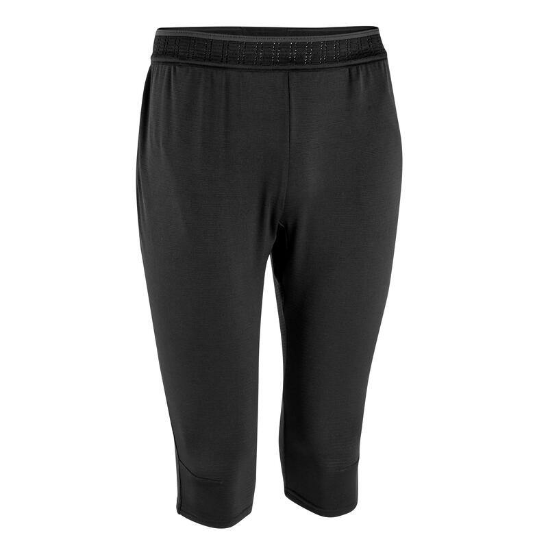 Poza Pantalon 3/4 Fotbal CLR Negru Adulți - imagine mare 2