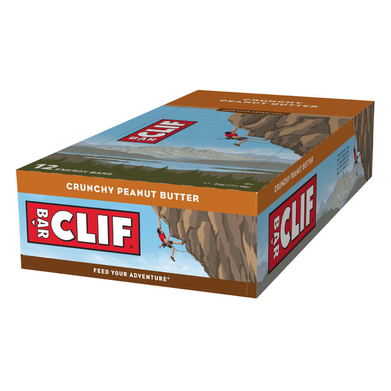 Poza 12 Batoane energizante CLIF BAR (12*68 g) Crunchy cu unt de arahide - imagine mare 2