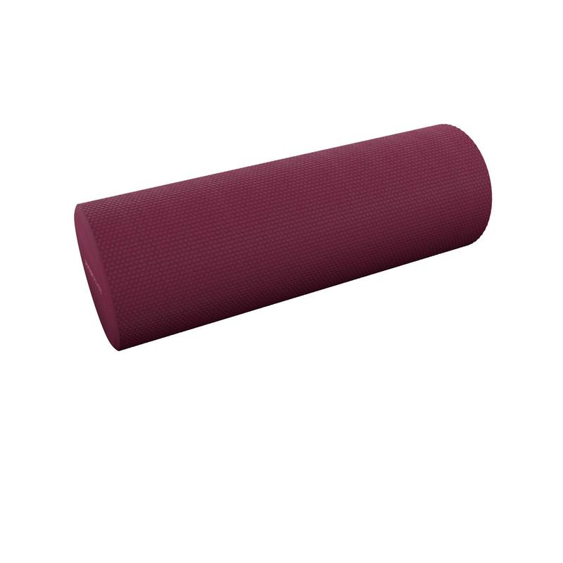 Rulou spumă pilates Foam Roller Lungime 38 cm Diametru 13cm Mov