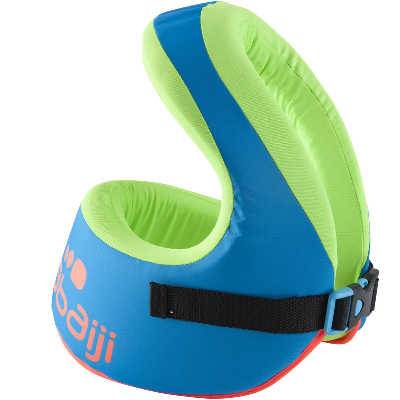 Poza Vestă de Înot Spumă Swimvest+ Albastru-Verde Copii 15-25kg - imagine mare 1