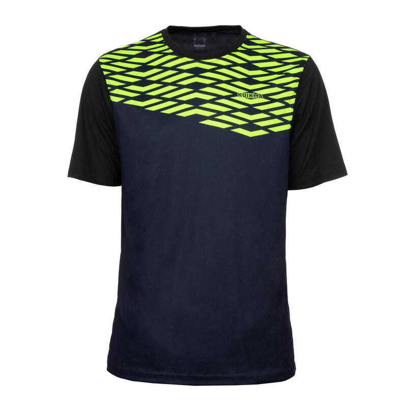 Poza Tricou Respirant Padel PTS500 Negru-Galben Bărbați - imagine mare 2