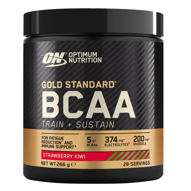 Supliment BCAA train & sustain Căpşuni-Kiwi 266 g