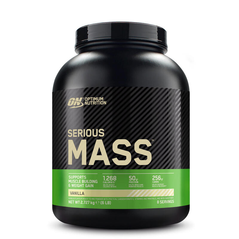 Poza Proteine SERIOUS MASS Vanilie 2,7 kg - imagine mare 2