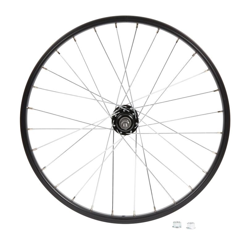 Poza Roată față bicicletă 20 inch Negru - imagine mare 3