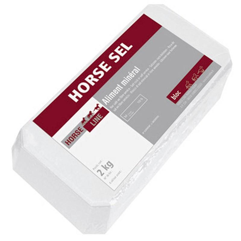 Bloc Sare pură Echitaţie cal și ponei Horse Roc- 2kg
