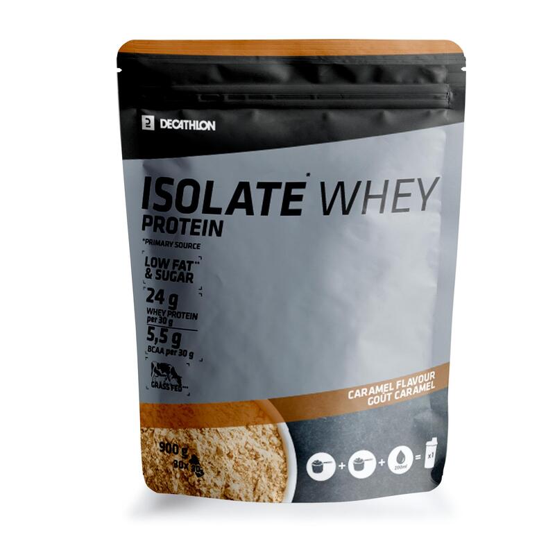 Poza Proteine WHEY PROTEIN ISOLATE CARAMEL 900 G - imagine mare 2