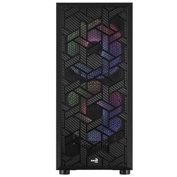 Poza Carcasa Aerocool Hive, Mid Tower (Negru) - imagine mare 7