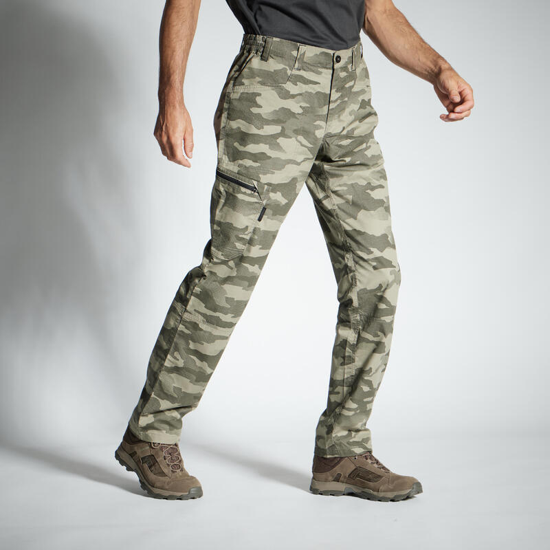 Poza Pantalon Ușor 100 Camo Verde Bărbați - imagine mare 2