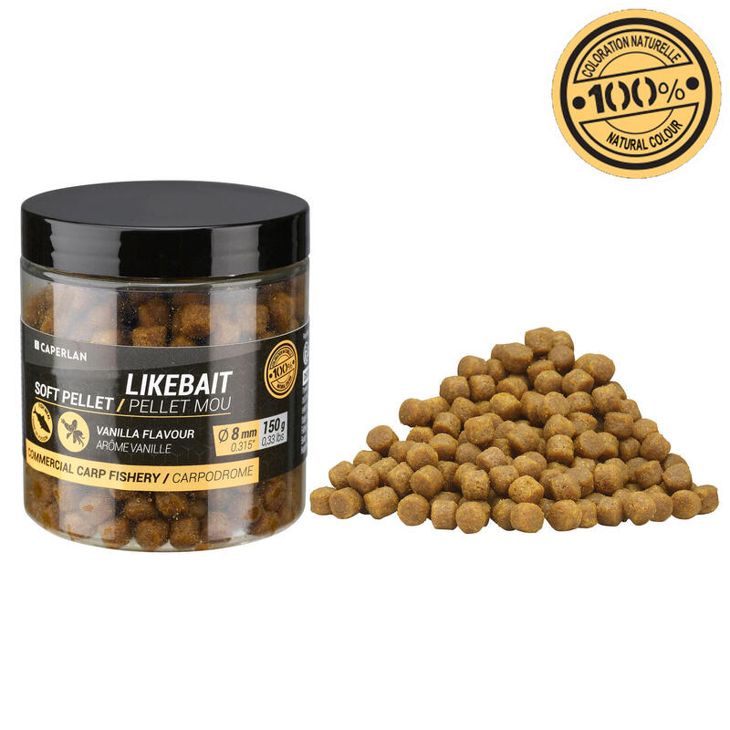 Pelete Likebait Soft 8mm Vanilie