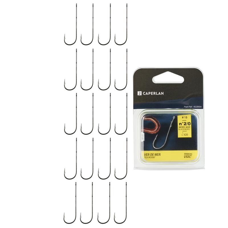 Poza Cârlige Hook Sea Worm Eye - imagine mare 2