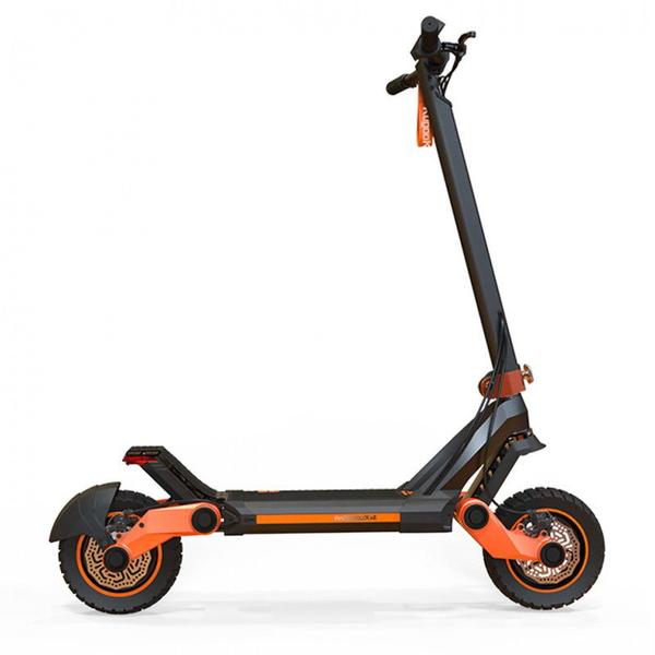 Poza Trotineta electrica KUGOO KIRIN G3, Viteza maxima 50 Km/h, Autonomie 55-60 Km, Motor 1200W, Roti pneumatice 10" (Negru) - imagine mare 10