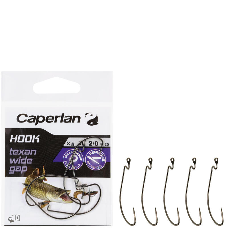 Poza Cârlige Hook Texan Wide Gap 2/0 - imagine mare 1