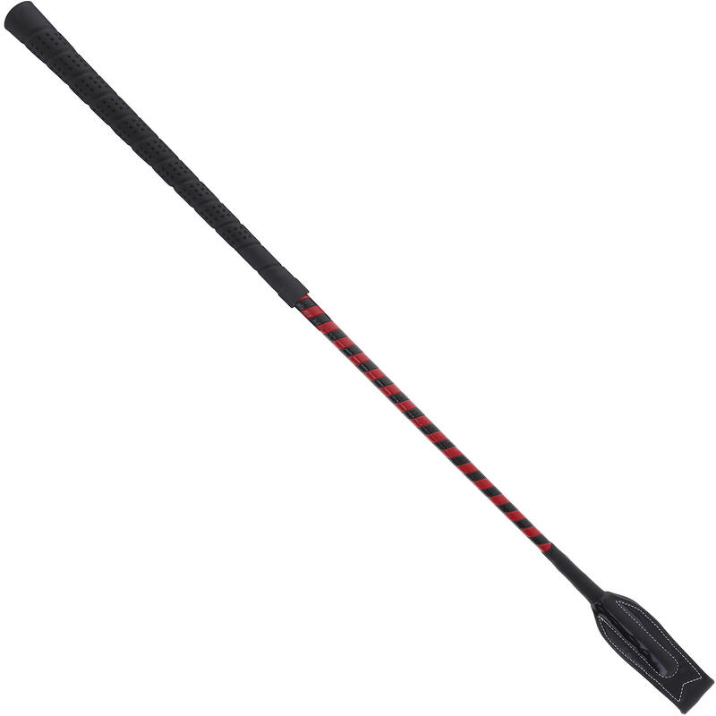 Poza Cravaşă Echitație Curse Roșu/Negru 63cm - imagine mare 2