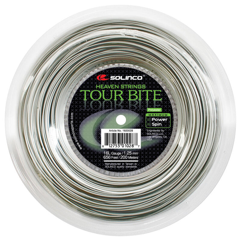Poza Cordaj Monofilament Tenis Tour Bite 1,25mm 200m - imagine mare 2