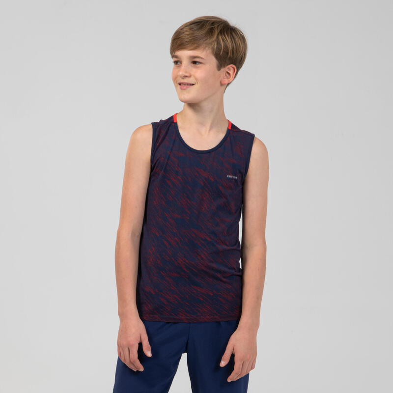 Poza Maiou Alergare AT500 Kiprun Care Albastru-Roșu Băieți - imagine mare 2