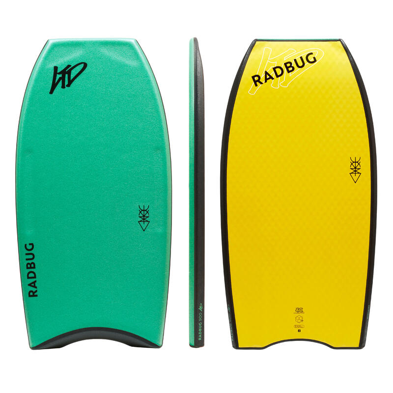 Placă Bodyboard 900 LTD Pro Model Ediție limitată Verde-Galben