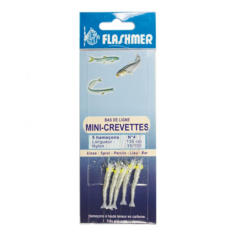 Poza Forfac mini creveți Pescuit marin 5 Cârlige Nr. 4 - imagine mare 2