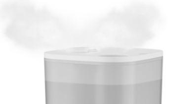 Poza Umidificator Rowenta AQUA BOOST HU4020F0, 2.5 L, Autonomie pana la 15 ore (Alb/Argintiu)