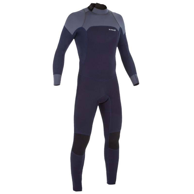 Poza Combinezon surf 500 neopren 3/2 mm Bleumarin Bărbaţi - imagine mare 2